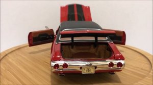 CHEVROLETE, CHEVELLE SS, 454, 1971, 1/18 MAISTO.