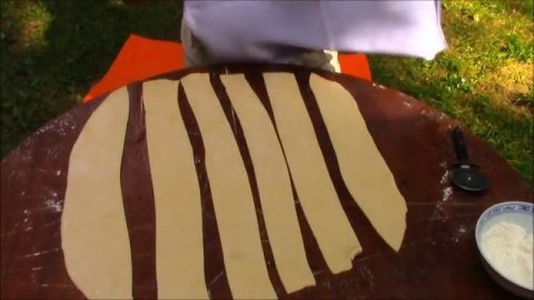 Хачапури на шампурах. Пеновани хачапури.