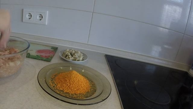 Куриные котлеты с сыром Дор блю - ооочень вкусно! :) смотреть онлайн