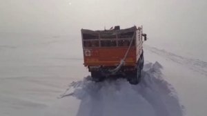 Обская губа ч.1 - плуг да борона. Дорога домой. Зимник 2022