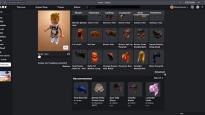 Как сделать комбо волос в роблокс/туториал/Всех с наступающим!?