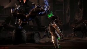 Mortal Kombat-XL Raiden Dark Costume Fatalities,X-Rays On All Characters