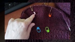 Капор спицами, рассказ о вязании