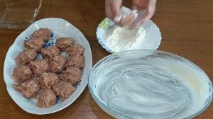 Тефтели в молочном соусе! Как детстве!