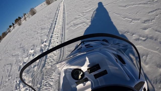 По следам горника на Тайге Варяг 550 и Yamaha Viking 540.Покатушка по полям смотреть онлайн