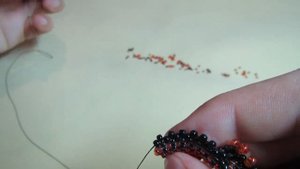 Дракон из бисера, часть 4/4 мастер-класс