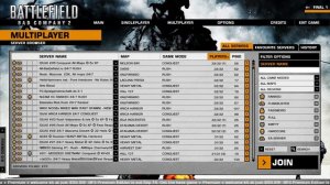 Battlefield: Bad Company 2 - Main Menu Overview (PC) - HD