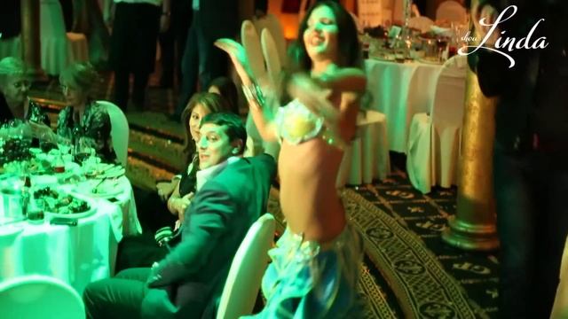 Выступление восточного шоу на свадьбе Линда в РК Golden Palace