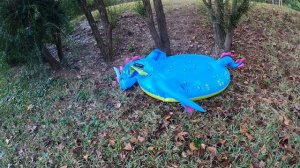Popping a POOL INFLATABLE with a SHOTGUN 5!