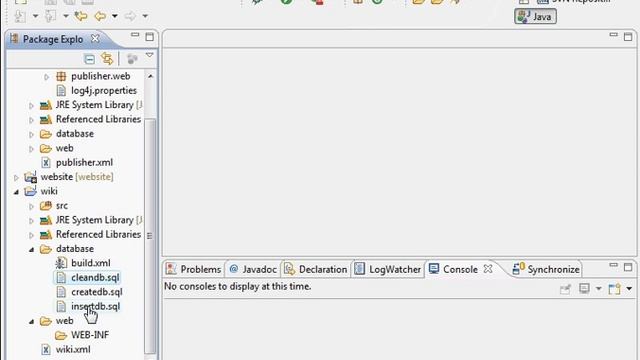 Java Web Programming with Eclipse: Wiki Application, Project Creation