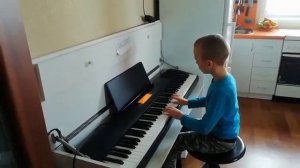 СОНАТИНА - Л.Миклашевский (пианино) Рыбьяков Вадим 8 лет