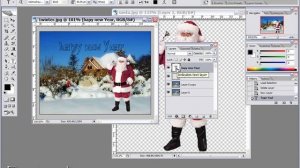 Живая Анимированная Открытка Своими Руками "New Year" в Photoshop