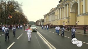 Эстафета Олимпийского огня (День 20) - Санкт -Петербург