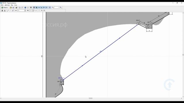 PRO100 V6. Редактор формы. Как сделать карниз с сечением криволинейной формы.