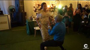 Mr Ashley-Dejo Performs Skin Tight by Mr Eazi and Efya at his wife's 50th Birthday Ceremony in Lago