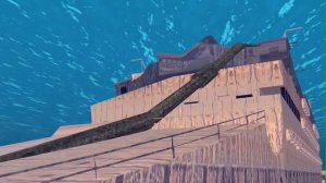 Titanic Wreck in Google Earth (HD)