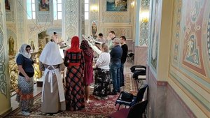 «Свете тихий» (Киевский распев). Регент Екатерина Артюхова.