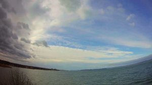 Álló léghullám a Balaton felett 2023.02.02. /Stationer orographic wave over Lake Balaton