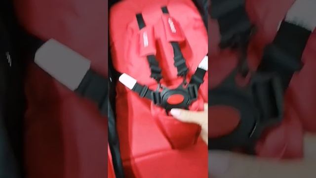 Коляска Luxmom Belecoo X6 3в1 в расцветке Black/Red (краткий обзор)