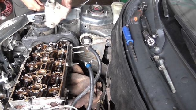 Снятие гбц ваз 2112 16клапанов смотреть онлайн