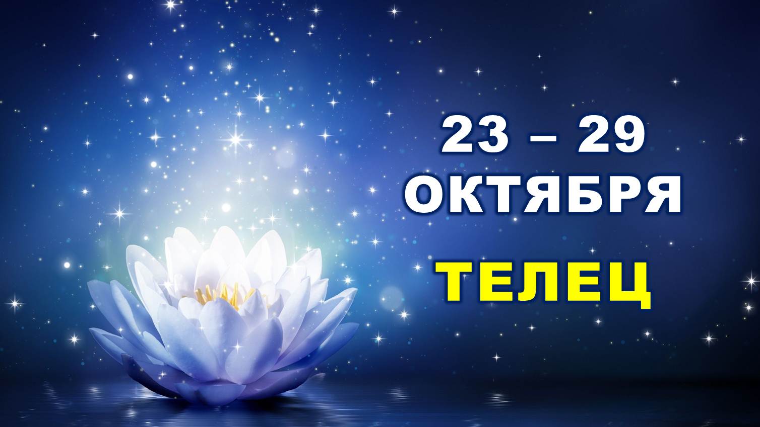 ♉ ТЕЛЕЦ. ? С 23 по 29 ОКТЯБРЯ 2023 г. ? Таро-прогноз ?