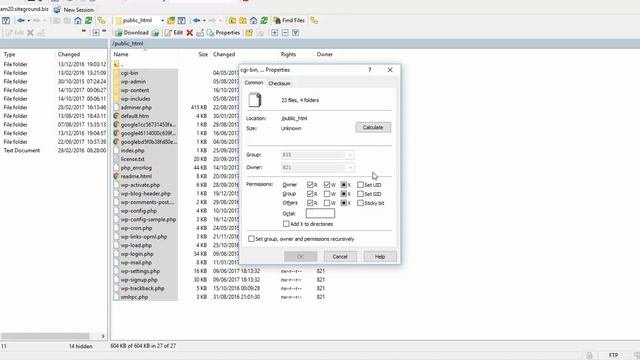 How To Check Size Of Remote Folder Via FTP Client WinSCP & FileZilla