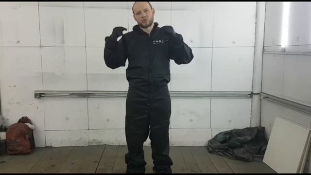 Малярный костюм CARFIT black