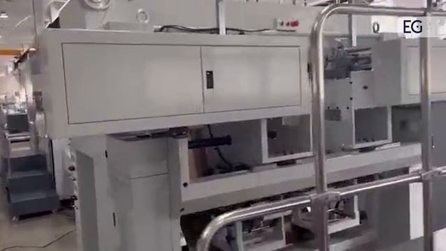 Линия для производства бумажных пакетов с ручками ZB460RS смотреть онлайн