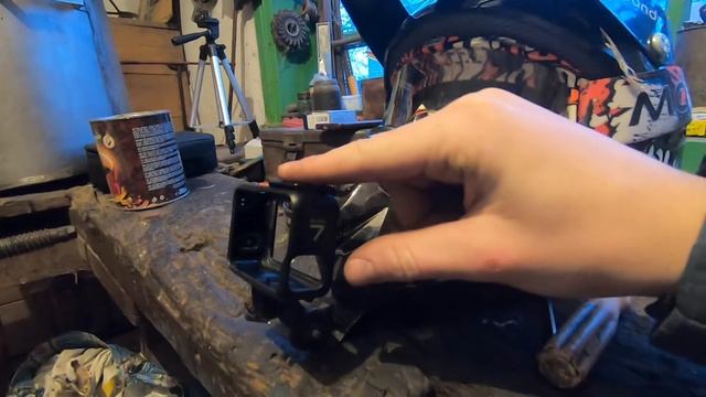 КРЕПЛЕНИЕ камеры на шлем / GoPro HERO 7 Black