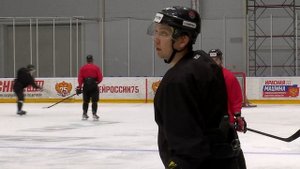 Первая тренировка "Металлурга" в Новокузнецке в межсезонье