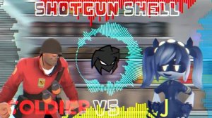 Shotgun Shell But it Soldier (TF2) Vs J (Murder Drones) | FNF: Entity Cover | Cross Between 3