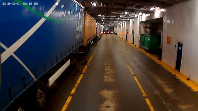 Въезд на корабль Таллин-Хельсинки на фуре. смотреть онлайн