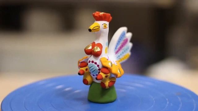 Видеоэкскурс "Дымковская игрушка". Библиотека №5 смотреть онлайн