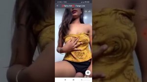 hot girl tango live almost topless please don't miss it to watch