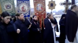 Великое освящение воды на р. Донец 19.01.2016 г.