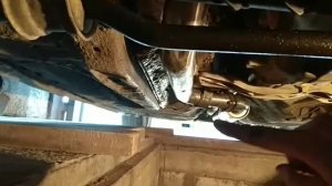 Глушитель на БМВ е34 собран и установлен