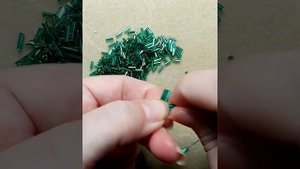 Ёлочка из стекляруса