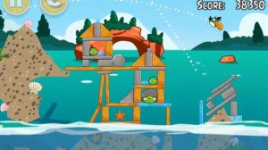 Angry Birds Seasons - 2-12 - Piglantis - Mighty Eagle - 100% - Total Destruction