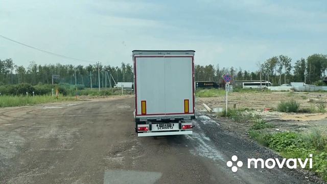 Деловые Линии# Получаем новые прицепы# Меняю резину на рулевой оси. смотреть онлайн