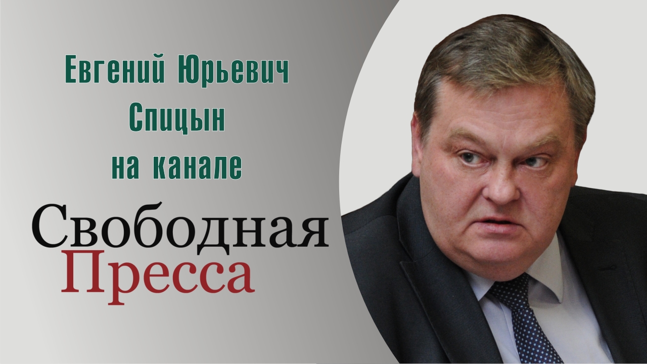 "⚡️Законопроект ради пиара". Е.Ю.Спицын на канале Свободная пресса в программе "Мнение"