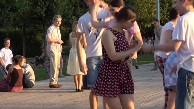 Танцы в Парке Горького (рокабилли джайв, Rockabilly Jive)