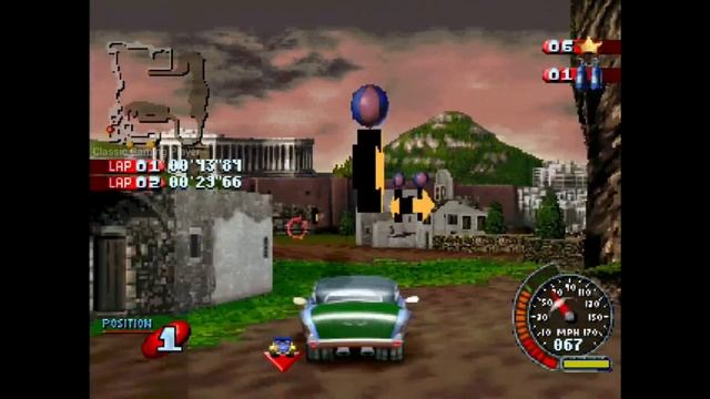 Wreckin Crew: Drive Dangerously - PS1 Gameplay смотреть онлайн