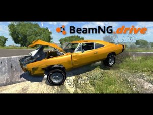 Разбиваю тачки в BeamNG drive