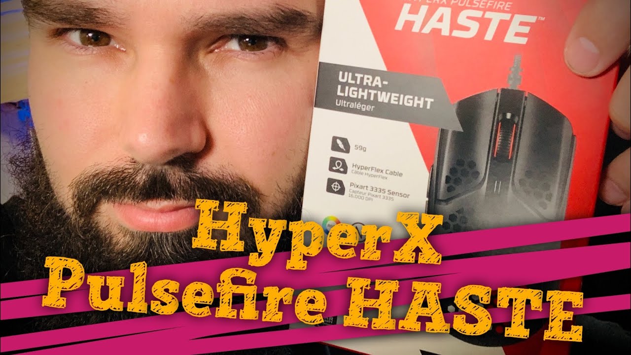Обзор HyperX Pulsefire Haste - легкая мышь для киберспорта