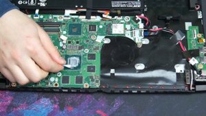 Чистка и замены термопасты в игровом ноутбуке Acer Nitro 5