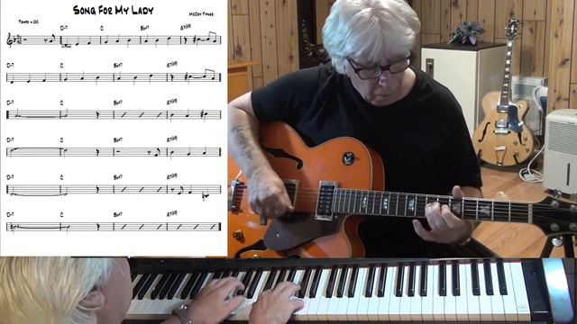 Song For My Lady - Jazz guitar & piano cover ( McCoy Tyner ) смотреть онлайн