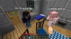 😊🐳ХАГИ ВАГИ Спас нас от БАНДИТОВ в Майнкрафте! Нубик Кубик Шеди Леска в Деревне Жителей  Minecraft!