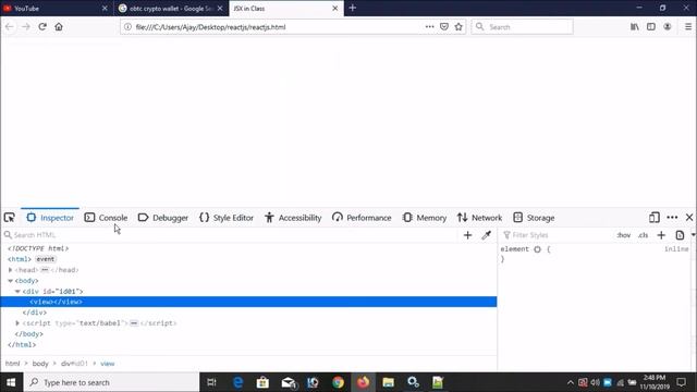 ReactJs JSX In Class Part-05 | How To Use JSX In Class? | Class Component