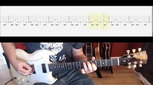 Enter Sandman Riff (Табулатура) Guitar Tutorial TABS