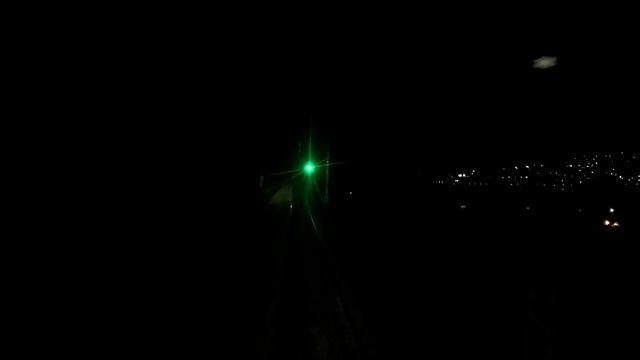 Вид глазами машиниста в грозовую ночь. смотреть онлайн